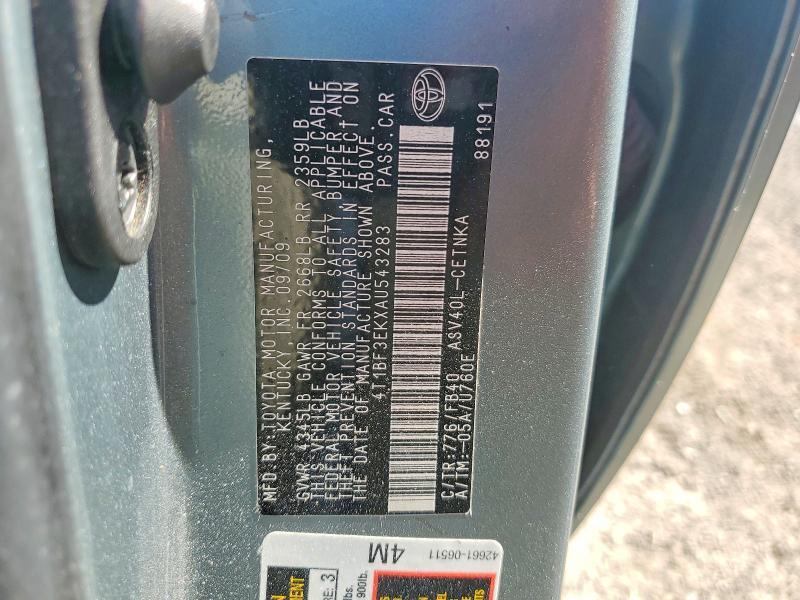 2010 Toyota Camry le