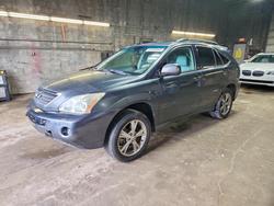 Lexus salvage cars for sale: 2007 Lexus Rx 400h
