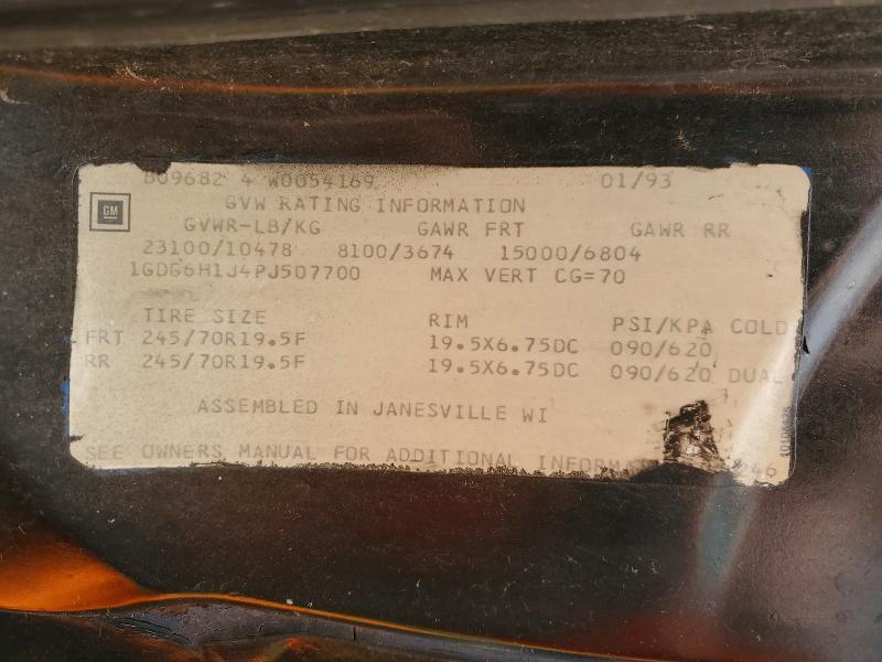 1993 GMC Topkick C6H042