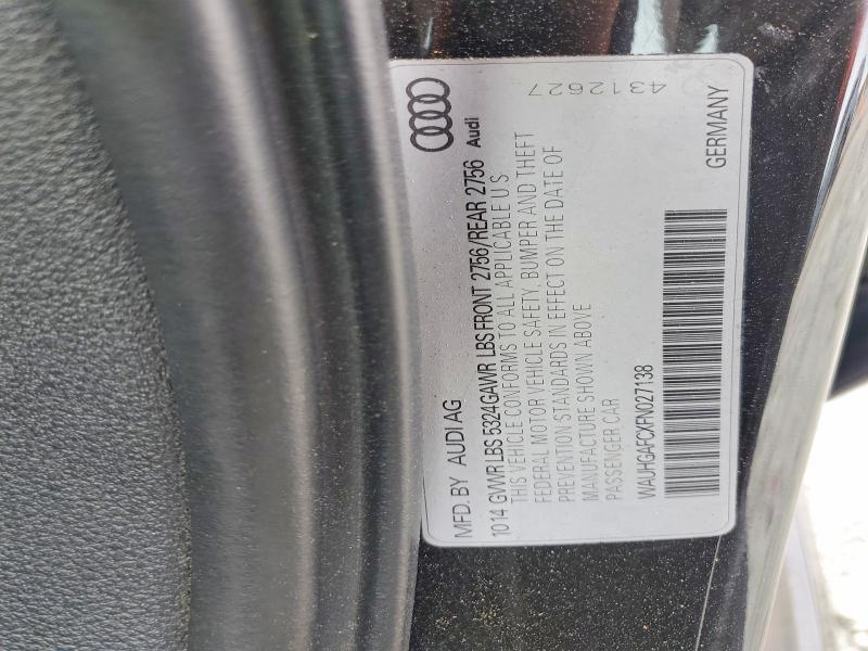 2015 Audi A6 Prestige