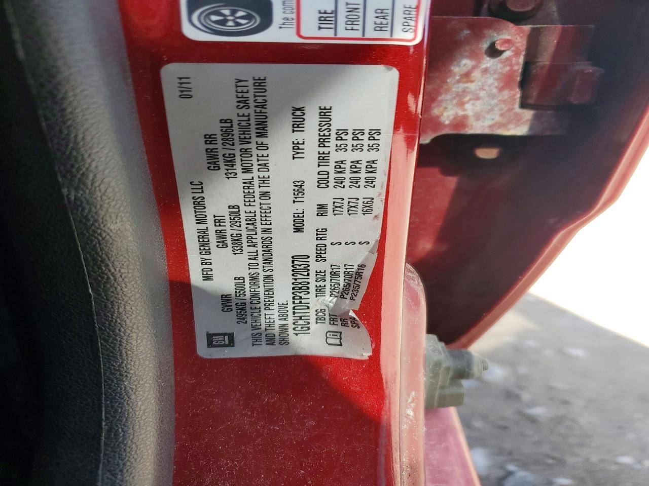 2011 Chevrolet Colorado LT