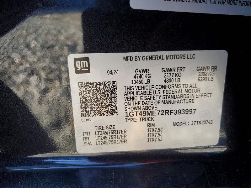 2024 GMC Sierra K2500 SLE