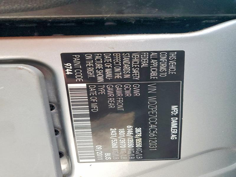 2012 Mercedes-Benz Sprinter 2500