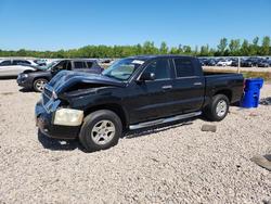 Salvage trucks for sale at La Grange, NC auction: 2007 Dodge Dakota Quad SLT