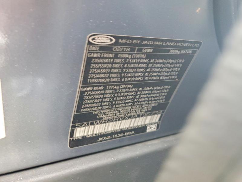 2018 Land Rover Range Rover Sport hse