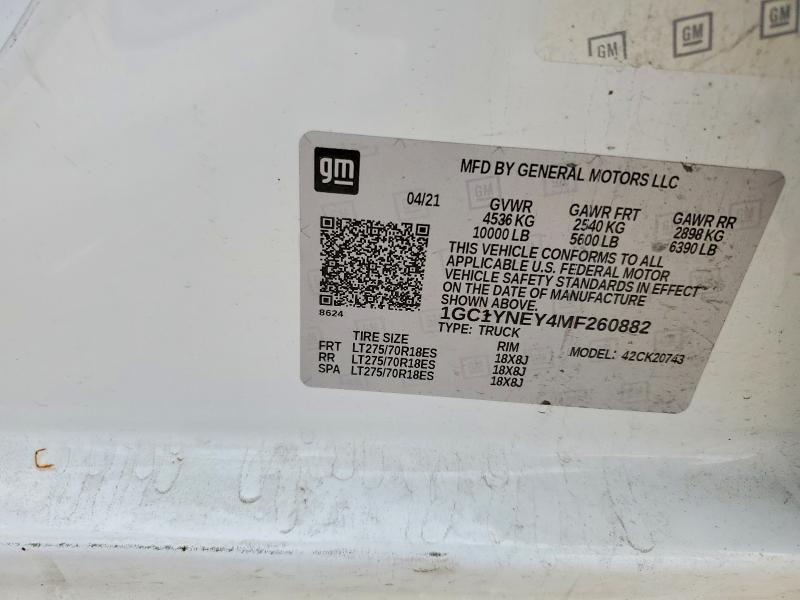 2021 Chevrolet Silverado K2500 Heavy Duty LT