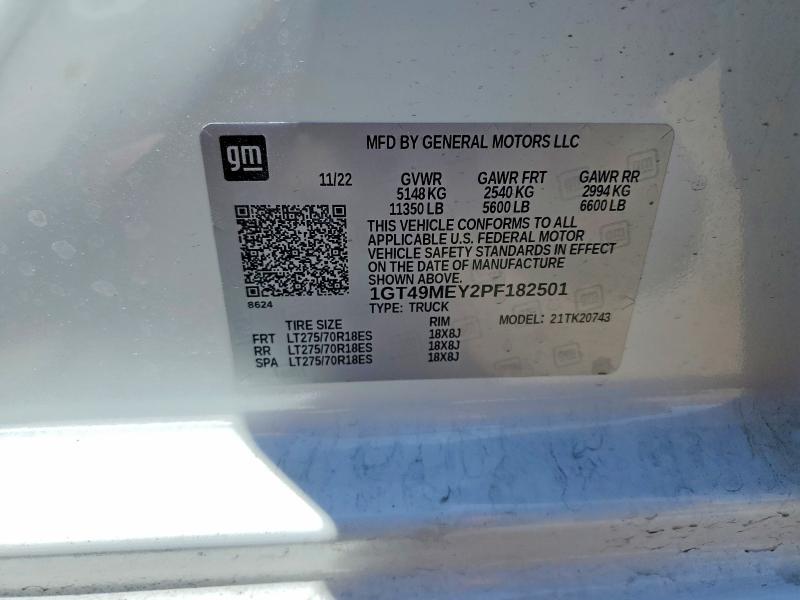 2023 GMC Sierra K2500 SLE