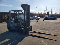 Salvage trucks for sale at Wilmington, CA auction: 2005 Nissan MCUGL02136LV Forklift