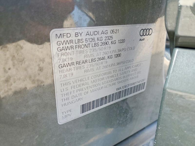 2021 Audi Q3 Premium s Line 45