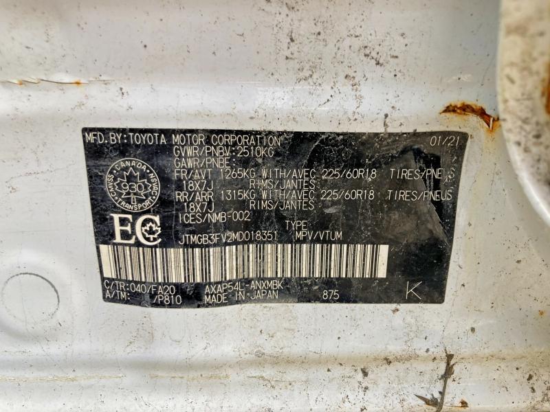 2021 Toyota Rav4 Prime se