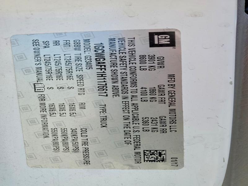 2017 Chev Express G2500