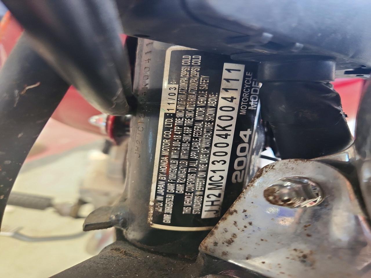 2004 Honda CMX250 C