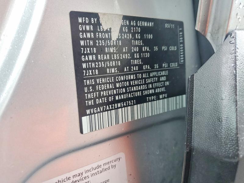 2011 Volkswagen Tiguan s