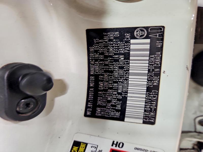 2016 Toyota Corolla s Plus