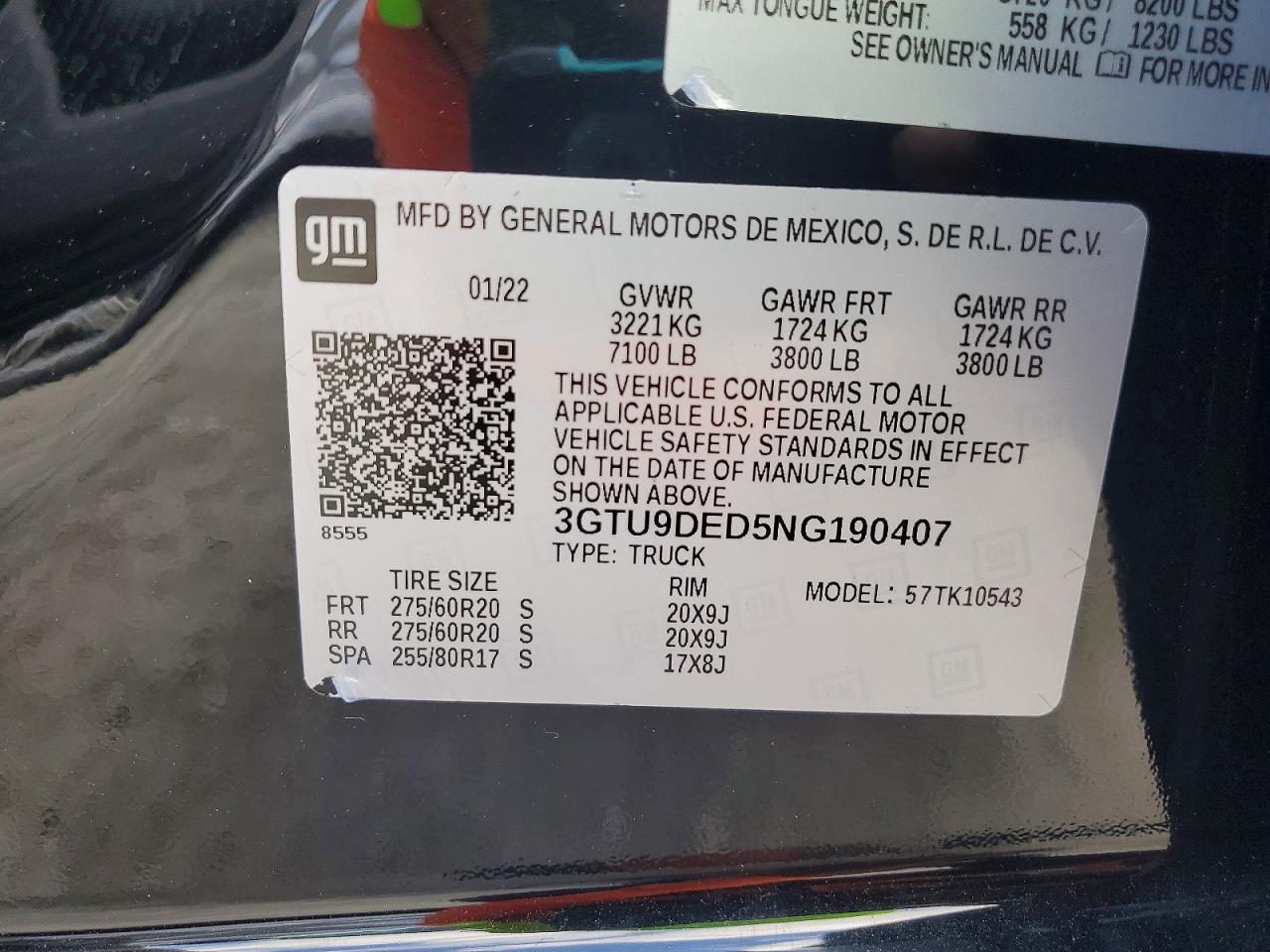 2022 GMC Sierra Limited K1500 SLT