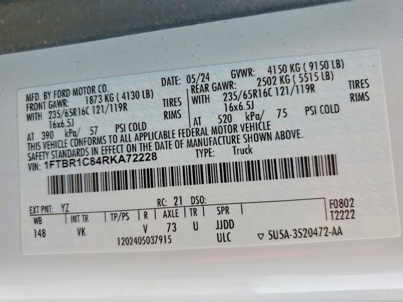 2024 Ford Transit 250 Delivery van