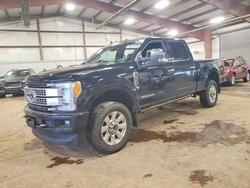 Salvage trucks for sale at Lansing, MI auction: 2019 Ford F350 Super Duty