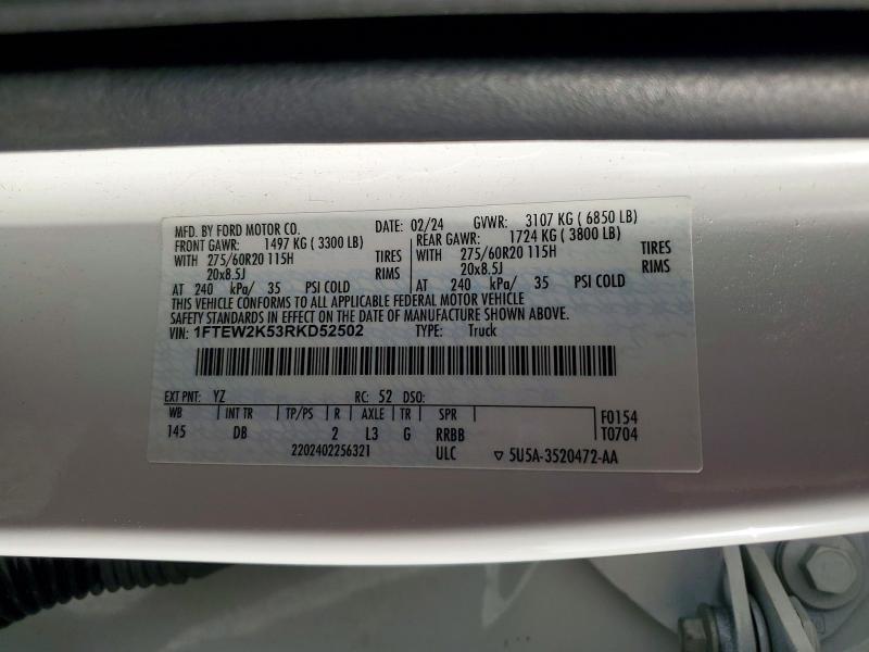 2024 Ford F150 STX