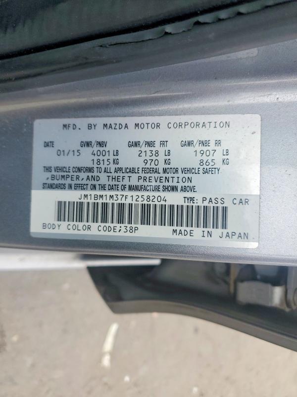 2015 Mazda 3 Grand Touring
