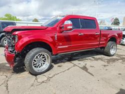 Salvage trucks for sale at Littleton, CO auction: 2017 Ford F250 Super Duty