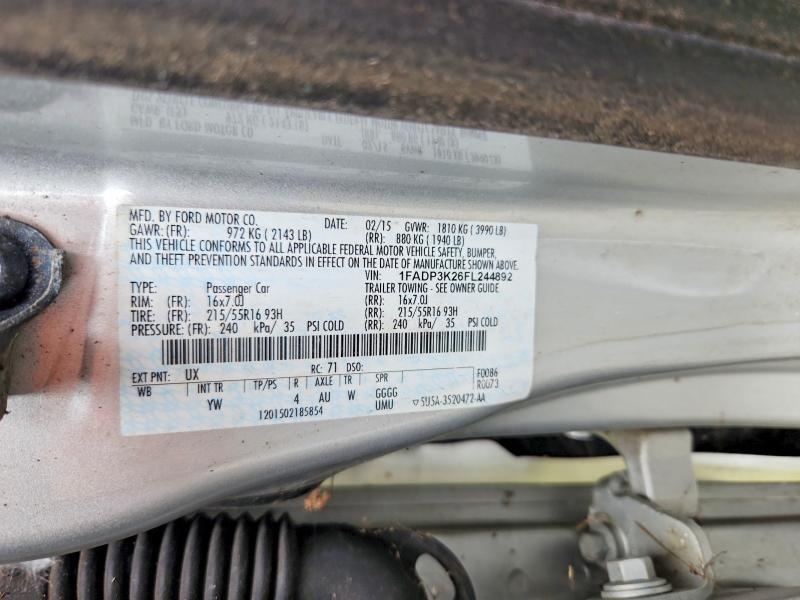 2015 Ford Focus se