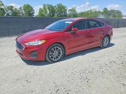 Ford salvage cars for sale: 2019 Ford Fusion se