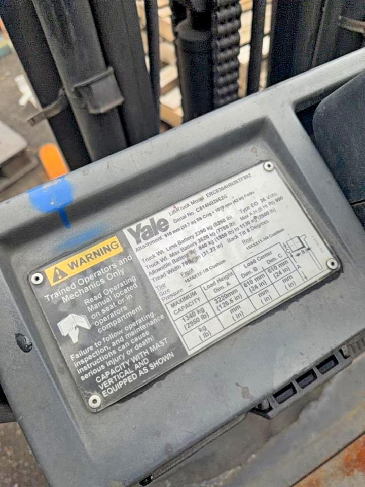 2009 Yale GLC030VXNURE082  Forklift