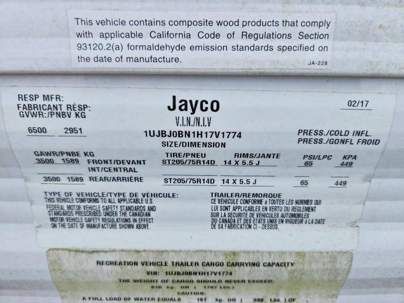 2017 Jayco JAY Flight Camper