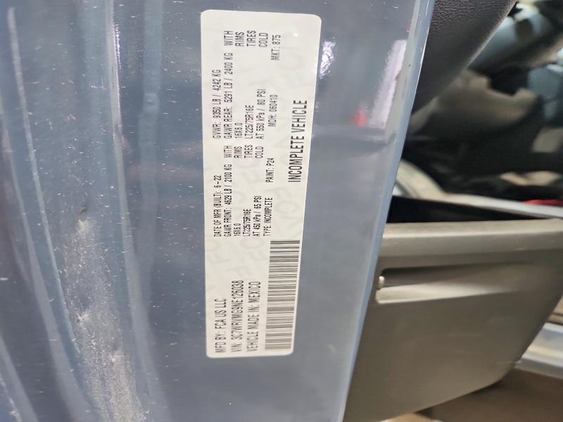 2022 Dodge RAM Promaster 3500 Delivery Truck