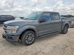 Salvage trucks for sale at Houston, TX auction: 2018 Ford F150 Supercrew