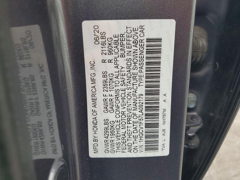 2020 Honda Accord exl