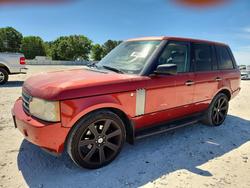 Land Rover Range Rover salvage cars for sale: 2006 Land Rover Range Rover hse