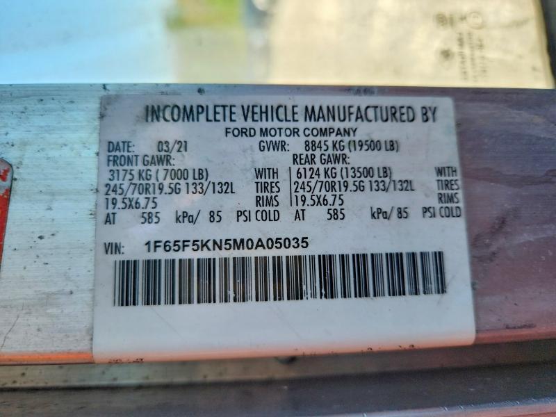 2021 Ford F59 Delivery Truck
