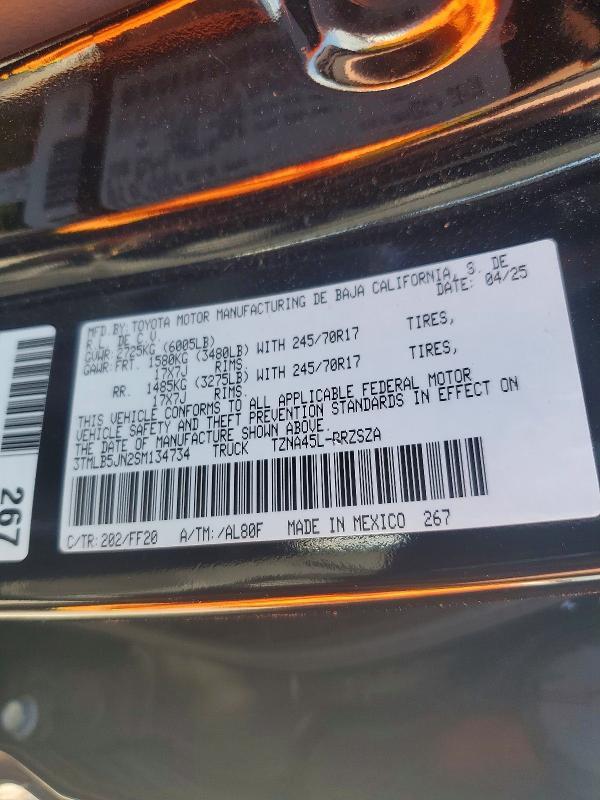 2025 Toyota Tacoma SR5