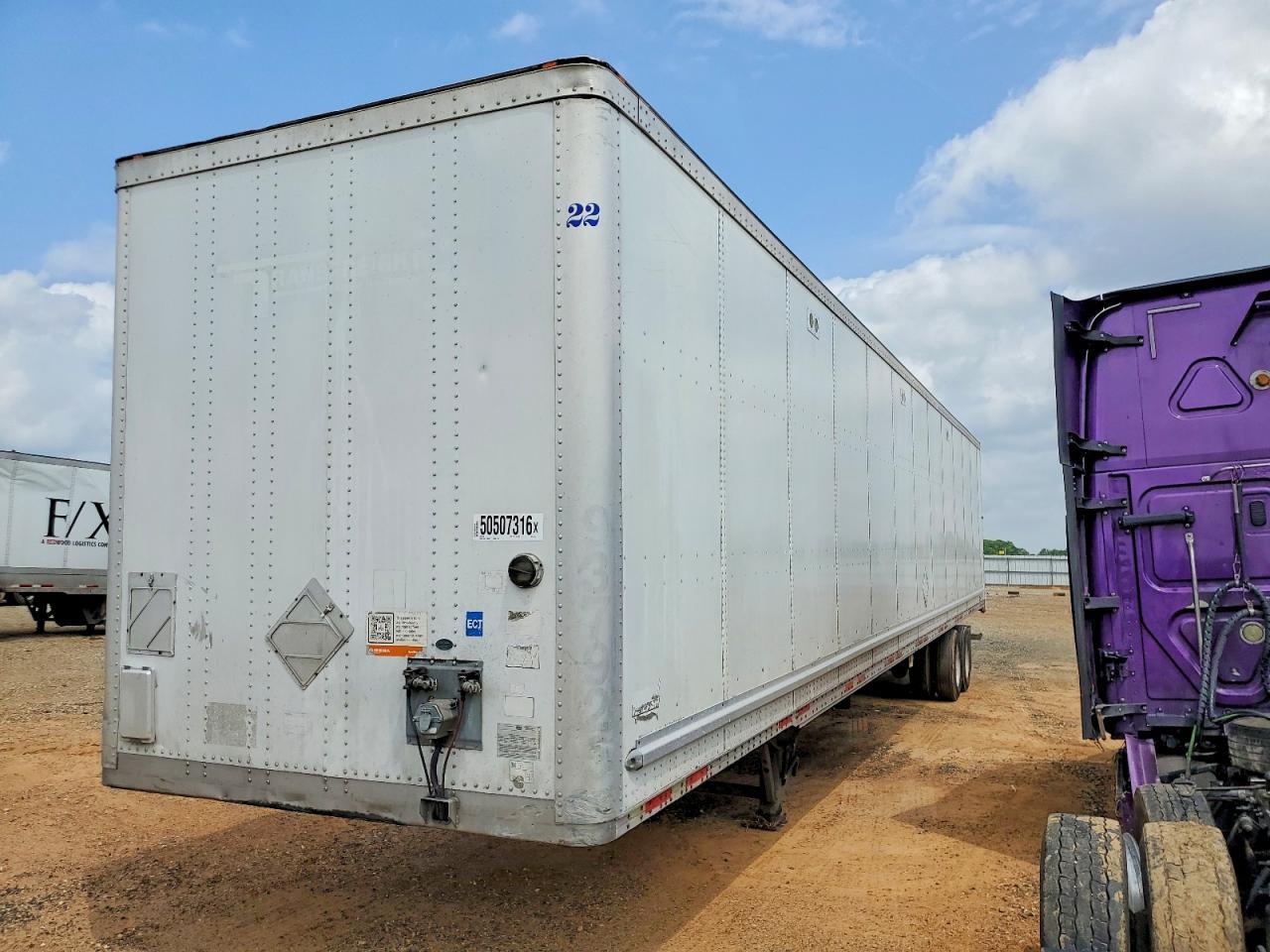 2007 Wabash SH Dvcvhpc DRY Van Trailer