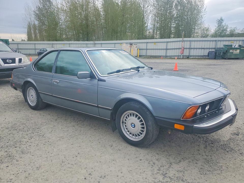1987 BMW 635 csi Automatic L6