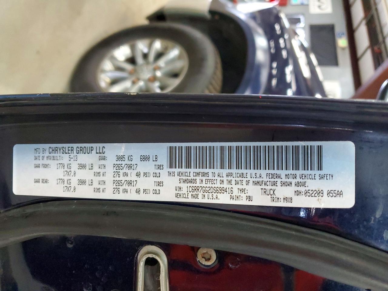 2013 Dodge RAM 1500 SLT