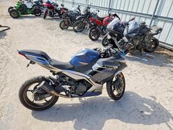 Salvage motorcycles for sale at Harleyville, SC auction: 2023 Kawasaki EX400
