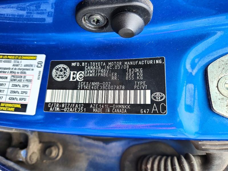 2009 Toyota Matrix xr Wagon