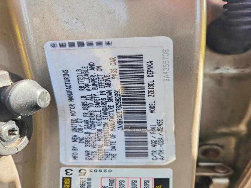 2008 Toyota Corolla le