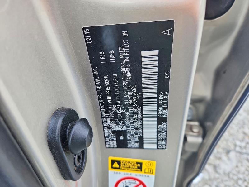 2015 Toyota Highlander xle