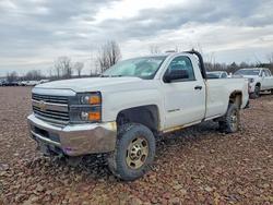 Salvage trucks for sale at Central Square, NY auction: 2017 Chevrolet Silverado K2500 Heavy Duty