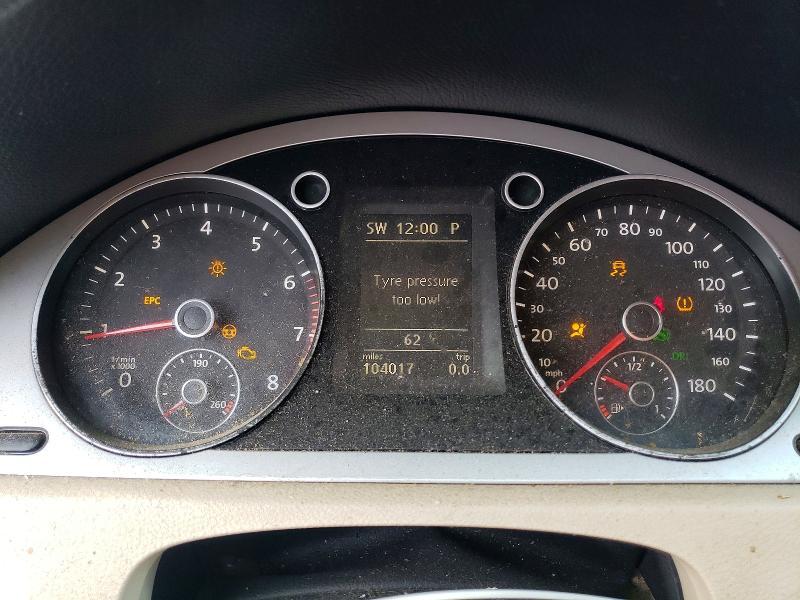2010 Volkswagen Cc Sport