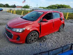 Chevrolet salvage cars for sale: 2017 Chevrolet Sonic lt