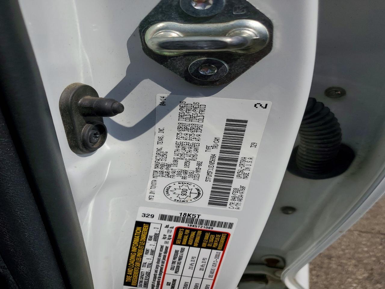 2014 Toyota Tundra SR