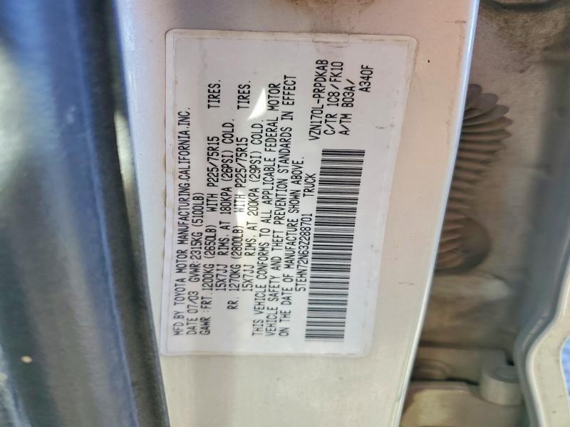 2003 Toyota Tacoma Double Cab