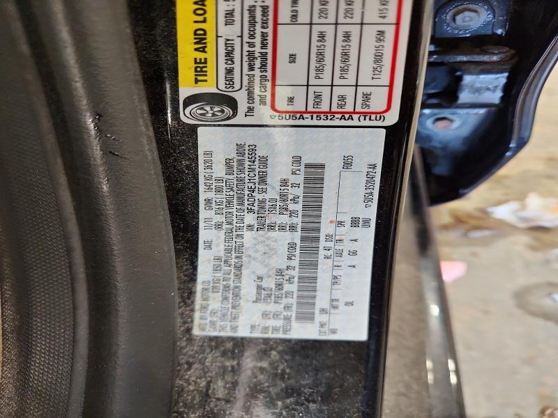 2012 Ford Fiesta se