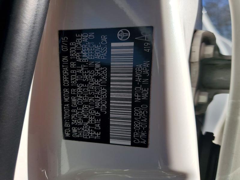 2015 Toyota Prius c Four