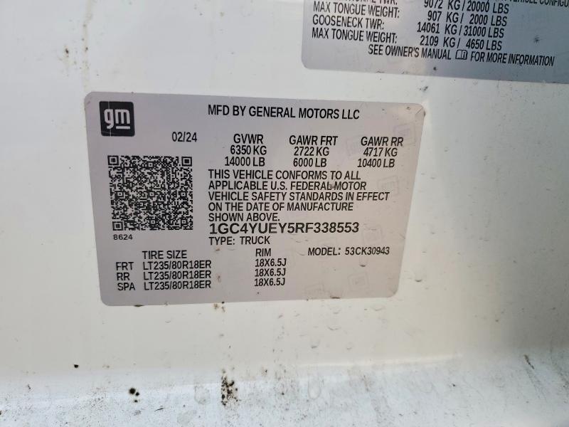 2024 Chevrolet Silverado K3500 LTZ