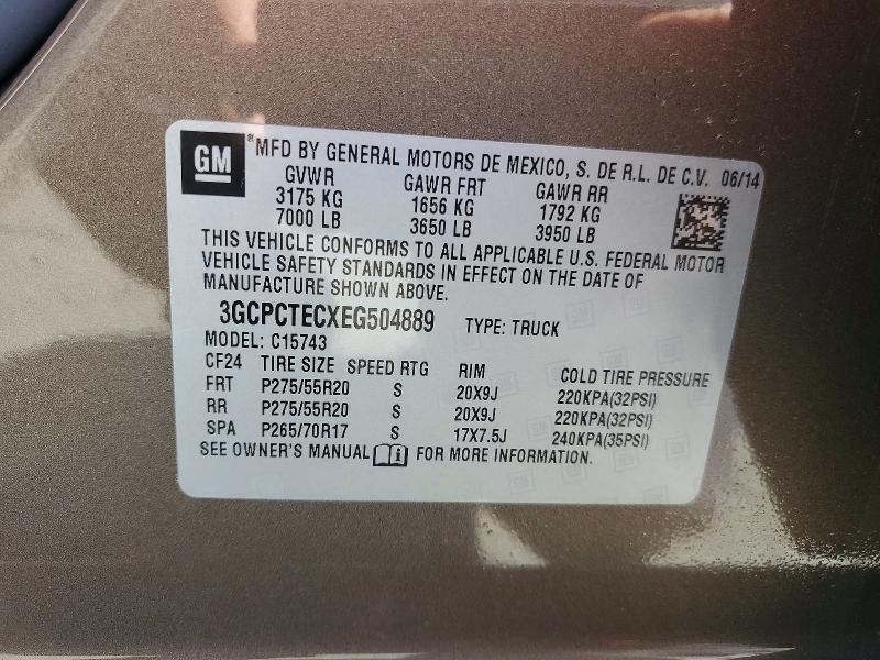 2014 Chevrolet Silverado C1500 High Country